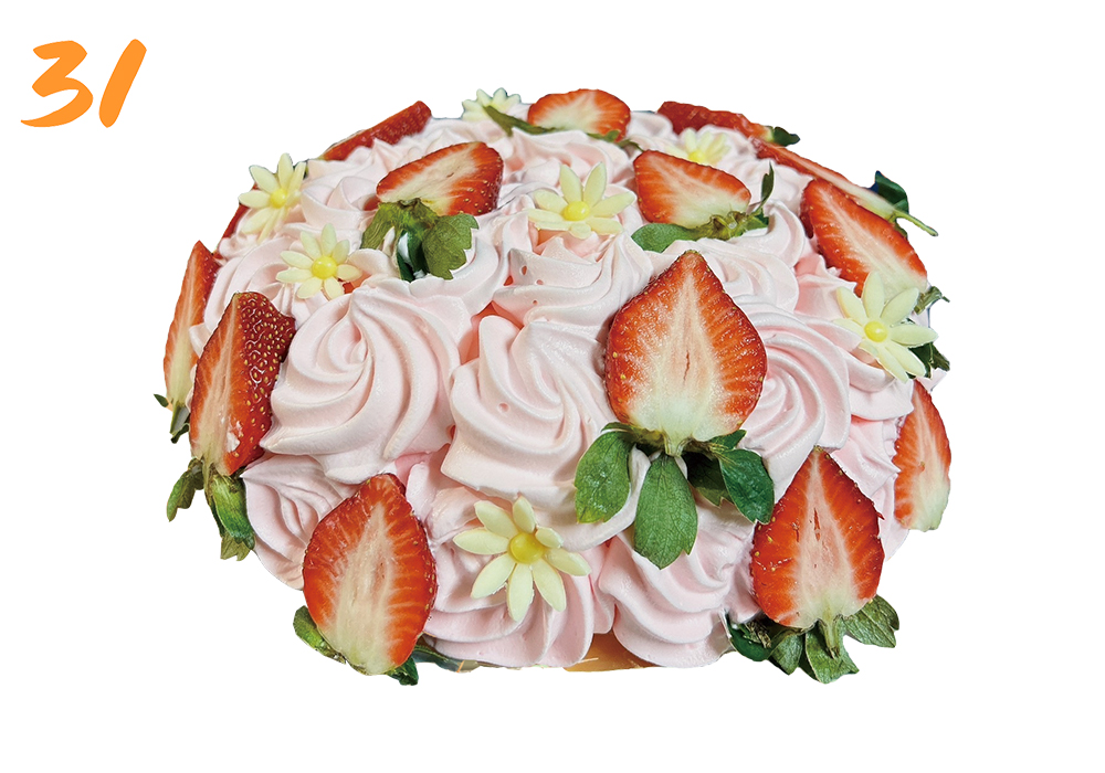 草莓山蛋糕