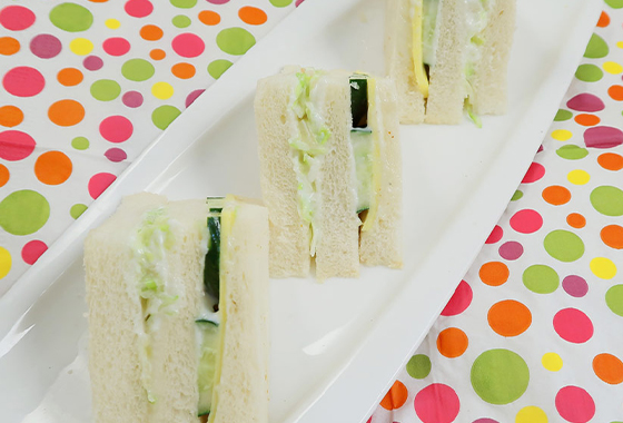 蔬菜蛋三明治(素)