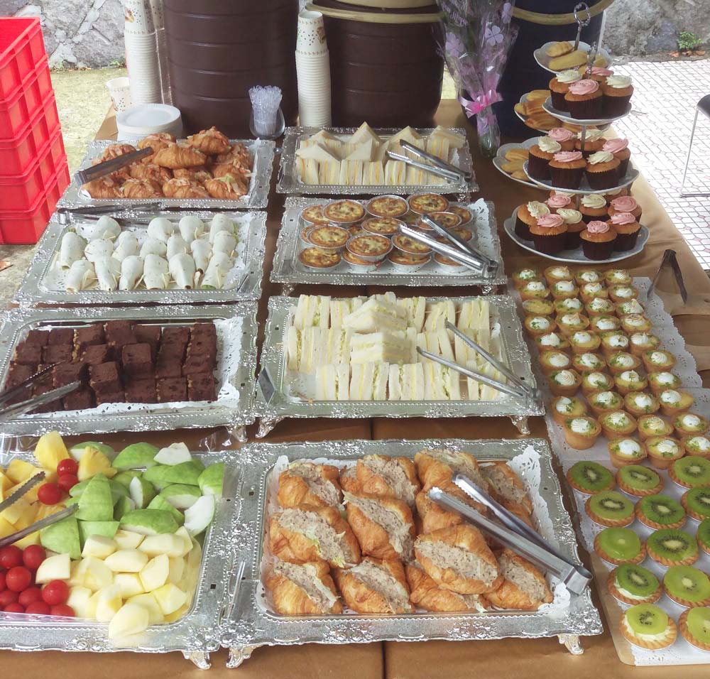 師大美術系國畫組-畢業展茶會點心