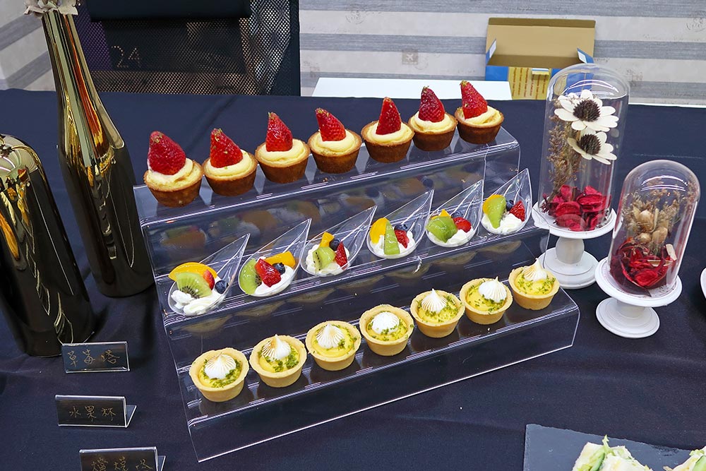 圓曜國際法律事務所準備的開幕點心