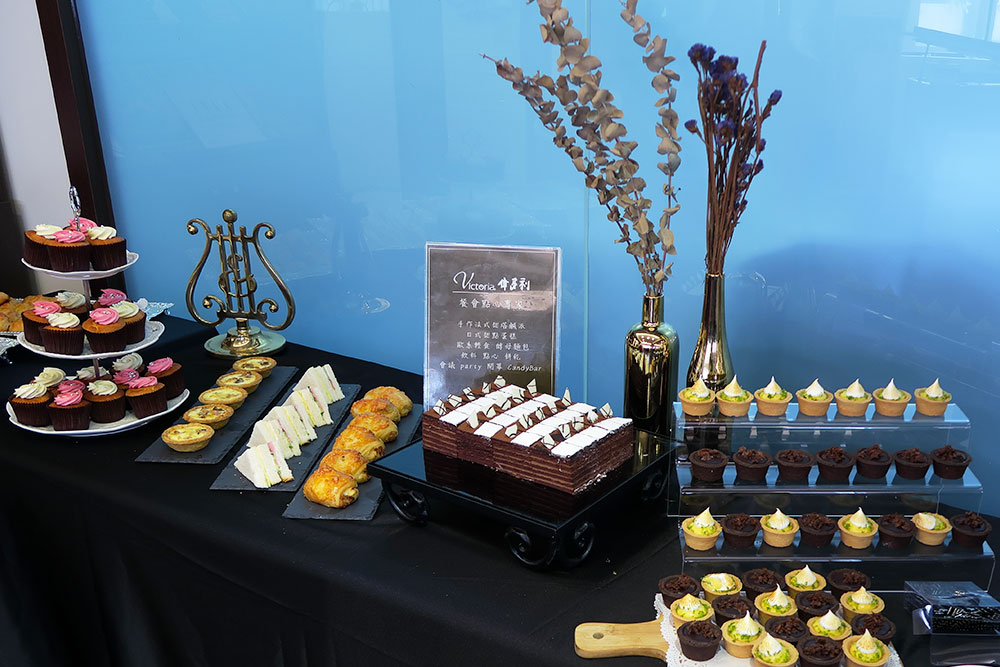 茶會點心在功學社舉辦的鋼琴演奏比賽上