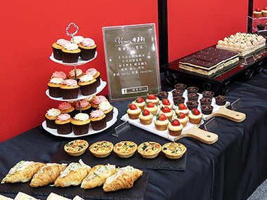 電商經營實務成果展茶會點心-致理科大