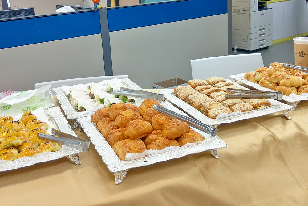 ebay春酒上的宴會點心