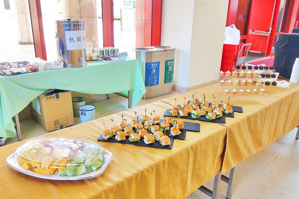 文化大學交流會議開會點心