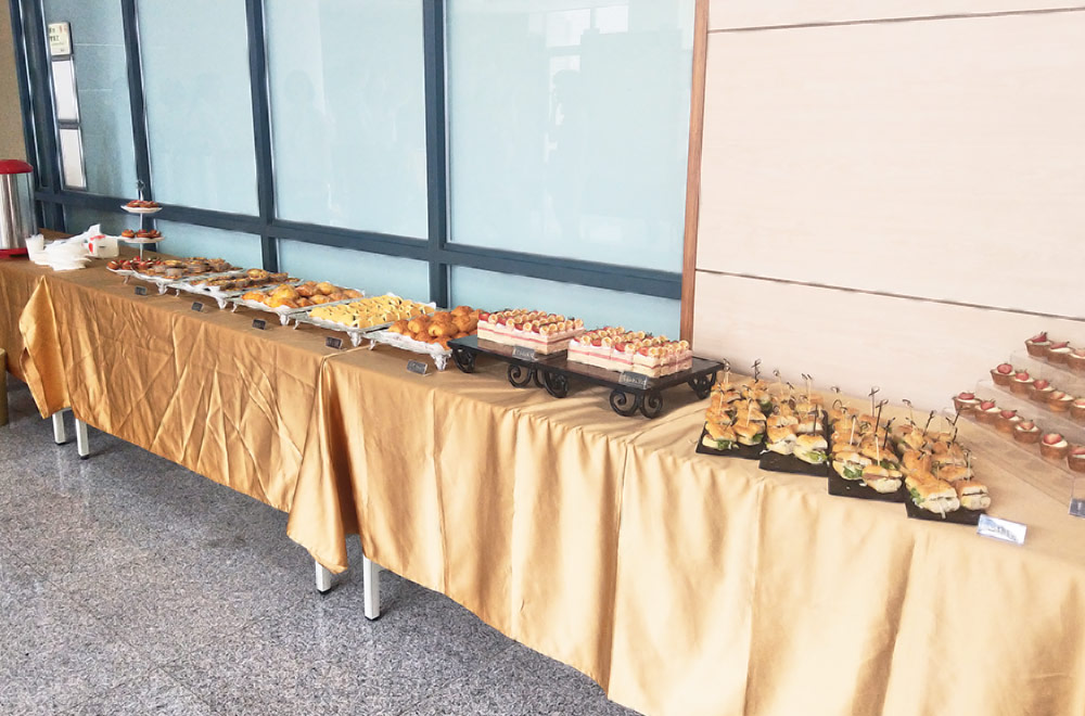 台藝大學術交流會茶會點心