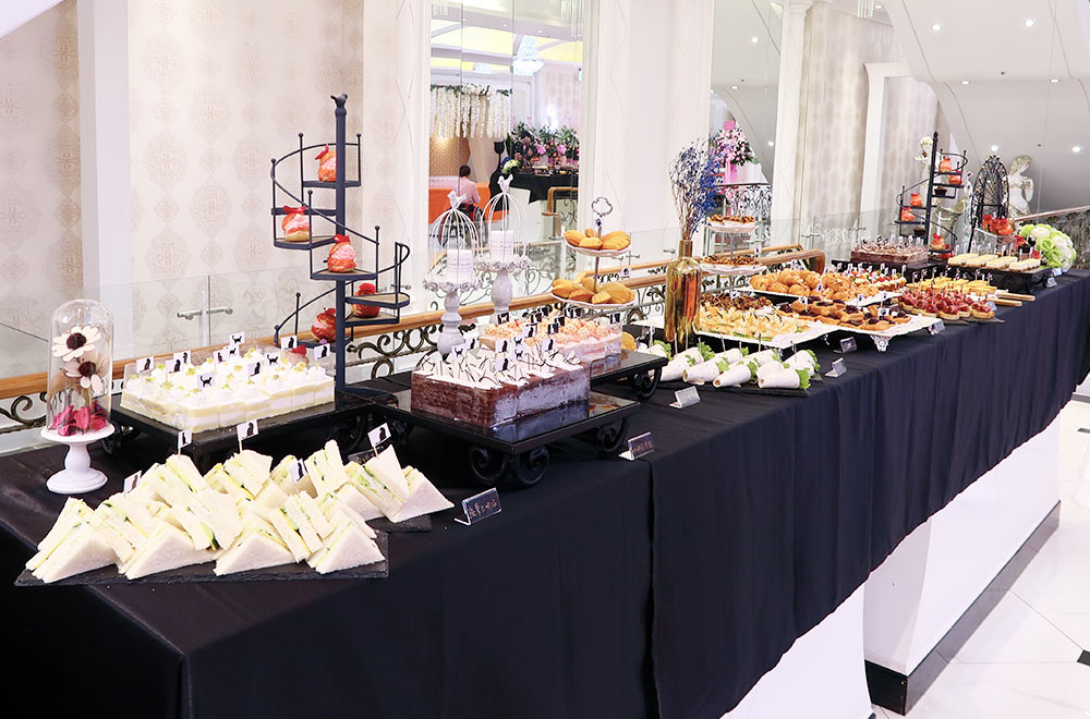 星靚點花園飯店國標舞晚宴之宴會點心