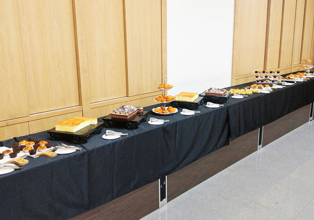 建築系學生考察甲山林機構餐會點心