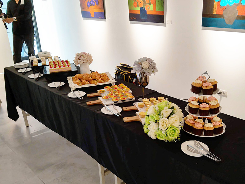 外燴點心-暮光藝術-畫展