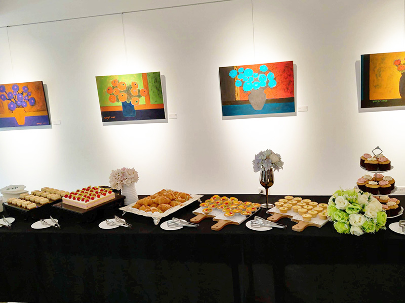 外燴點心-暮光藝術-畫展