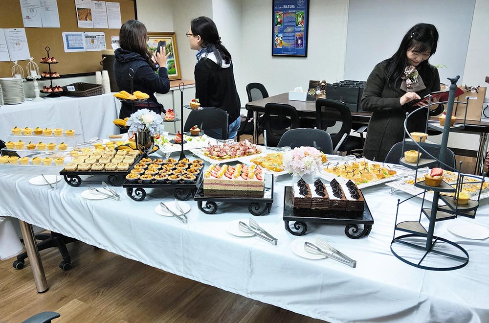 外燴點心-貴金屬公司年終慶祝