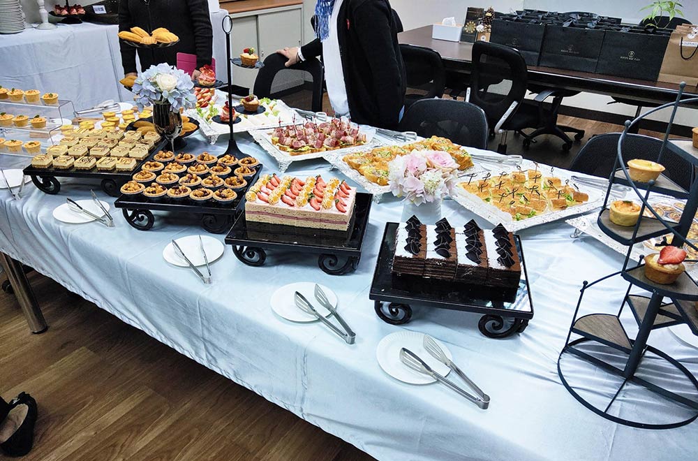 外燴點心-貴金屬公司年終慶祝