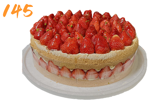 145草莓卡士達