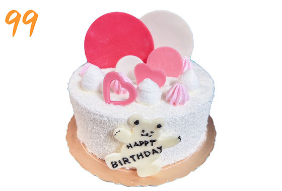 99雪白蛋糕(需4天前預約)