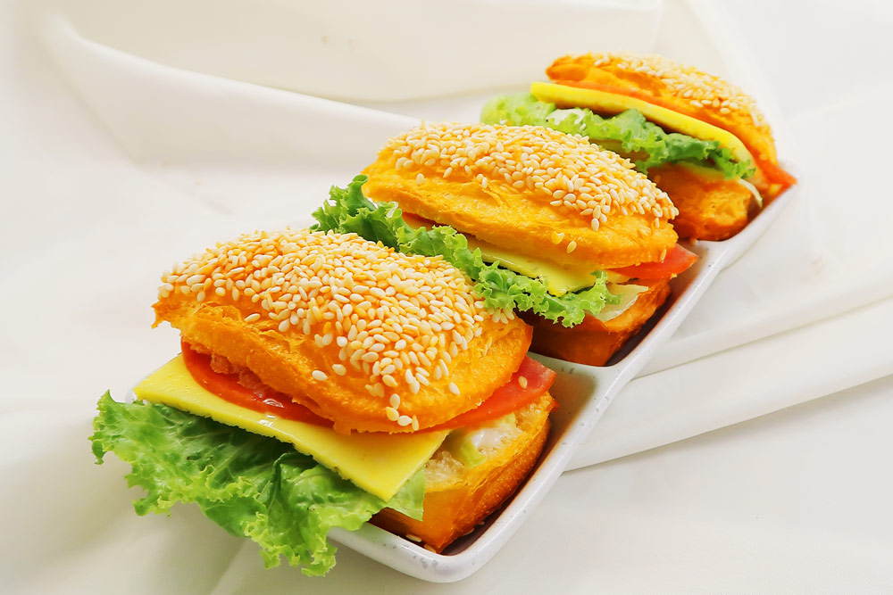 茶會點心-火腿蛋燒餅