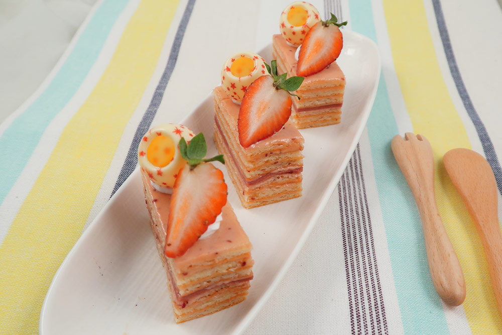 茶會點心-覆盆子歐貝拉