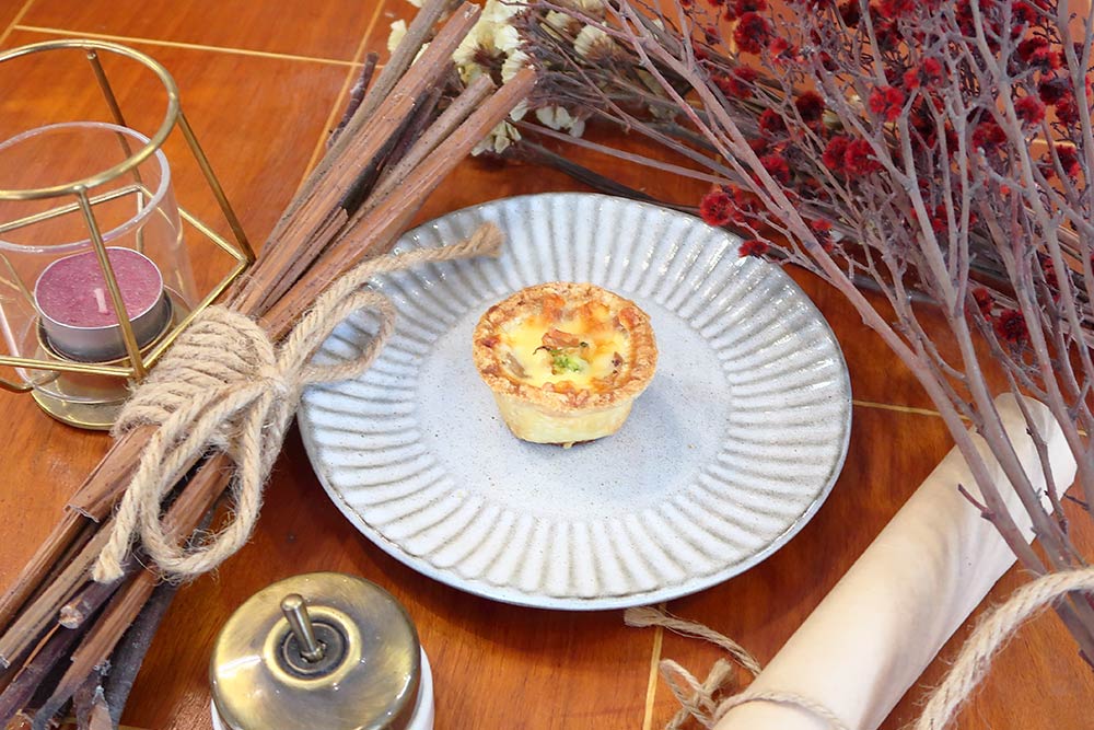 茶會點心-蘑菇鹹派