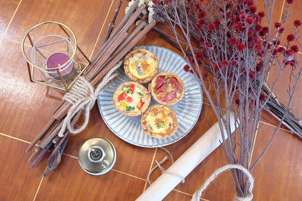 茶會點心-蘑菇鹹派