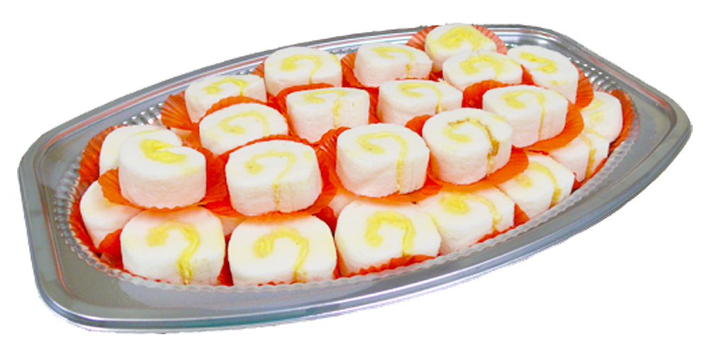 茶會點心-蛋白檸檬瑞士捲