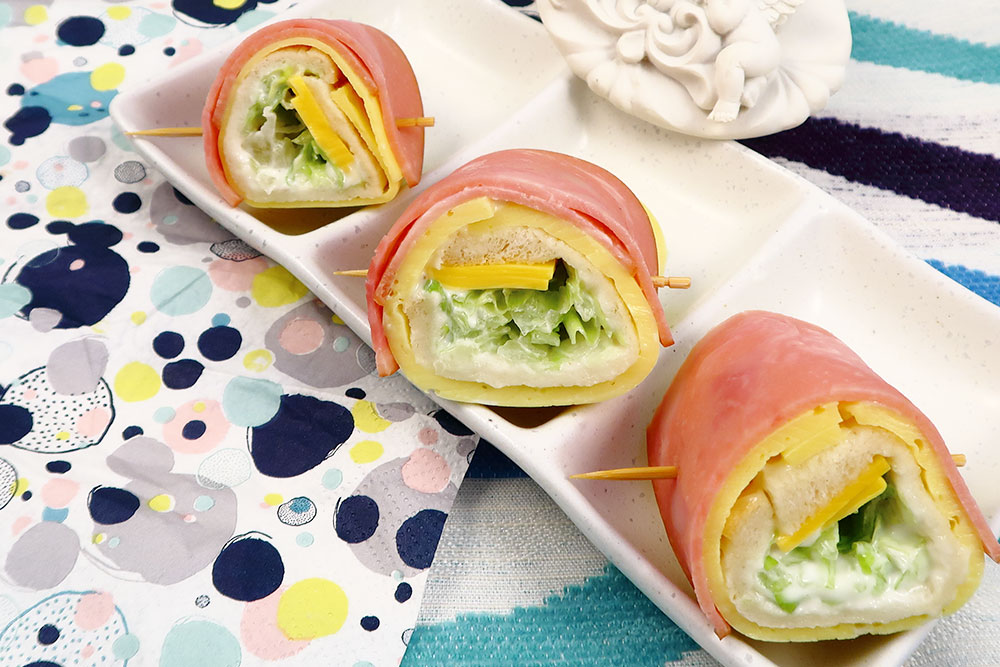 茶會點心-吉士火腿捲