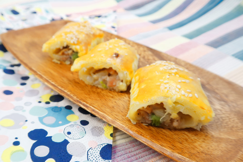 茶會點心-火腿捲