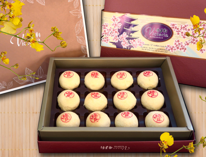 伴手禮-小綠豆椪(12入)