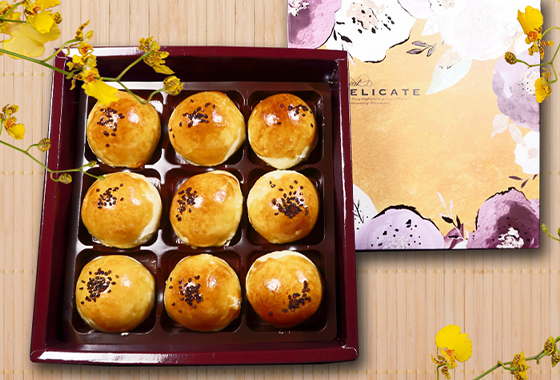 豆沙蛋黃酥禮盒(9入)