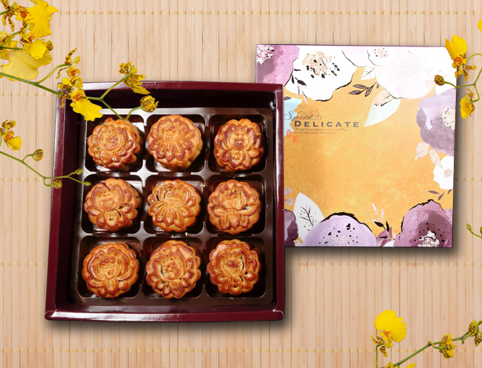 伴手禮-廣式月餅禮盒(9入)