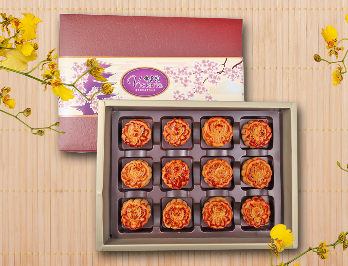 伴手禮-廣式月餅禮盒(12入)