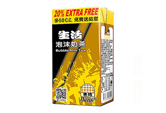 泡沫奶茶250毫升-$10